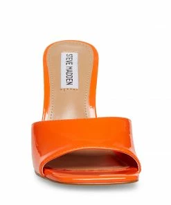 SteveMadden SIGNAL ORANGE PATENT