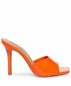 SteveMadden SIGNAL ORANGE PATENT