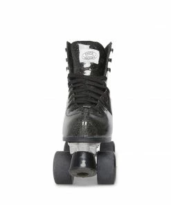 SteveMadden SK8R BLACK GLITTER WOMEN’S SHOES