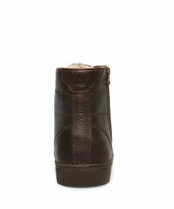 SteveMadden MEN'S SLASH BROWN LEATHER