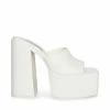 SteveMadden TRIXIE WHITE LEATHER