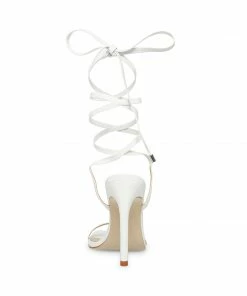 SteveMadden WOMEN’S SHOES UPLIFT WHITE LEATHER