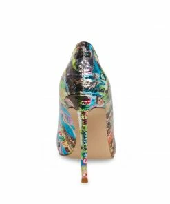 SteveMadden WOMEN’S SHOES VALA SILVER MULTI