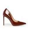 SteveMadden VALA DARK COGNAC WOMEN’S SHOES