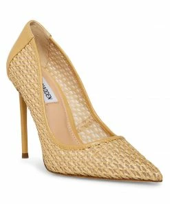 SteveMadden WOMEN’S SHOES VALA NATURAL RAFFIA