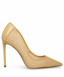SteveMadden WOMEN’S SHOES VALA NATURAL RAFFIA