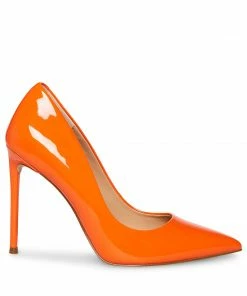 SteveMadden VALA ORANGE PATENT