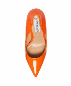 SteveMadden VALA ORANGE PATENT