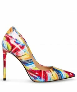 SteveMadden WOMEN’S SHOES VALA YELLOW MULTI