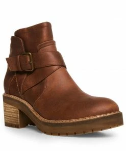 Recurate Booties VANESSAH COGNAC - SM REBOOTED