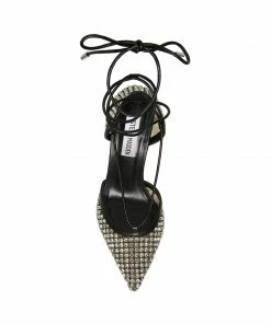 SteveMadden Rhinestones VANITY BLACK