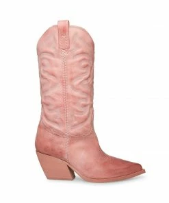 SteveMadden Shop All WEST PINK LEATHER