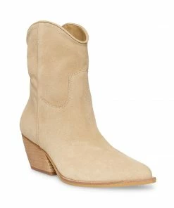 SteveMadden WOLFER TAN SUEDE WOMEN’S SHOES