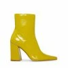 STEVEMADDEN NEW & NOW ZOE MUSTARD PATENT