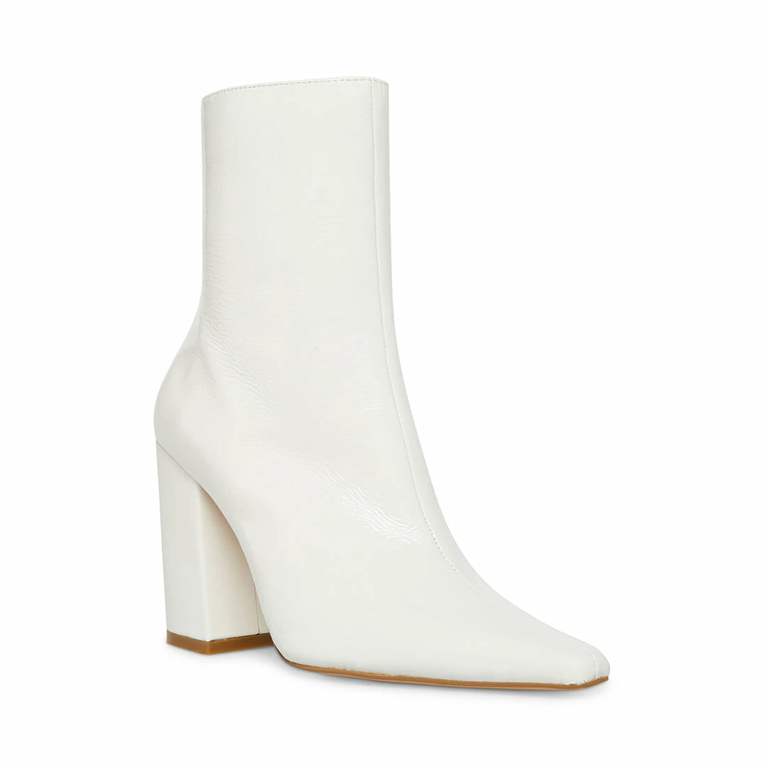 STEVEMADDEN NEW & NOW ZOE WHITE PATENT