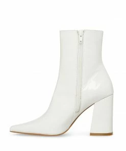 STEVEMADDEN NEW & NOW ZOE WHITE PATENT