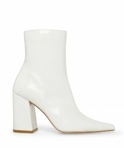 STEVEMADDEN NEW & NOW ZOE WHITE PATENT