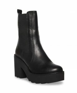 SteveMadden ANDARA BLACK LEATHER