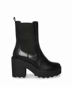 SteveMadden ANDARA BLACK LEATHER