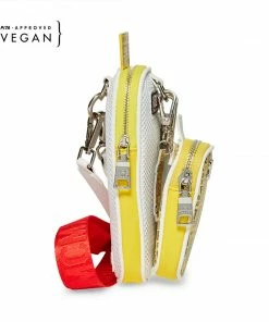 SteveMadden BSETITUP WHITE/YELLOW