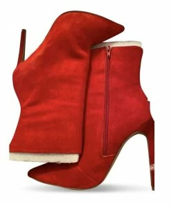 Recurate RESALE WAGNER IN RED SUEDE - SM REBOOTED