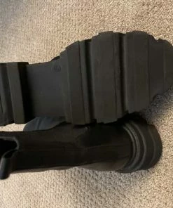 Recurate Platforms ZAINA BLACK LEATHER - SM REBOOTED