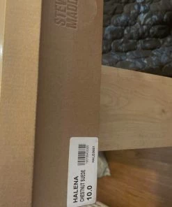 Recurate RESALE HALENA CHESTNUT SUEDE - SM REBOOTED