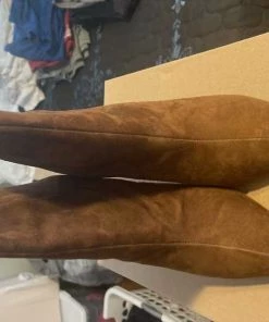 Recurate RESALE HALENA CHESTNUT SUEDE - SM REBOOTED