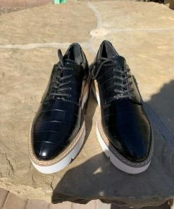 Recurate WRENLEY BLACK CROCODILE - SM REBOOTED RESALE