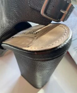 Recurate RESALE LEATHER PEEP TOE HEEL - SM REBOOTED