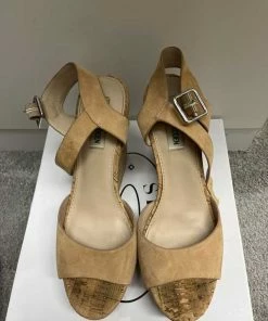 Recurate LEIGHTON CAMEL SUEDE - SM REBOOTED RESALE