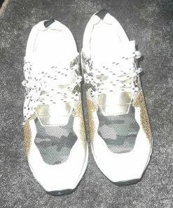 Recurate RESALE CLIFF WHITE/GOLD LEATHER - SM REBOOTED