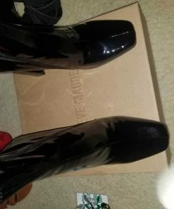 Recurate LYNDEN BLACK PATENT - SM REBOOTED RESALE