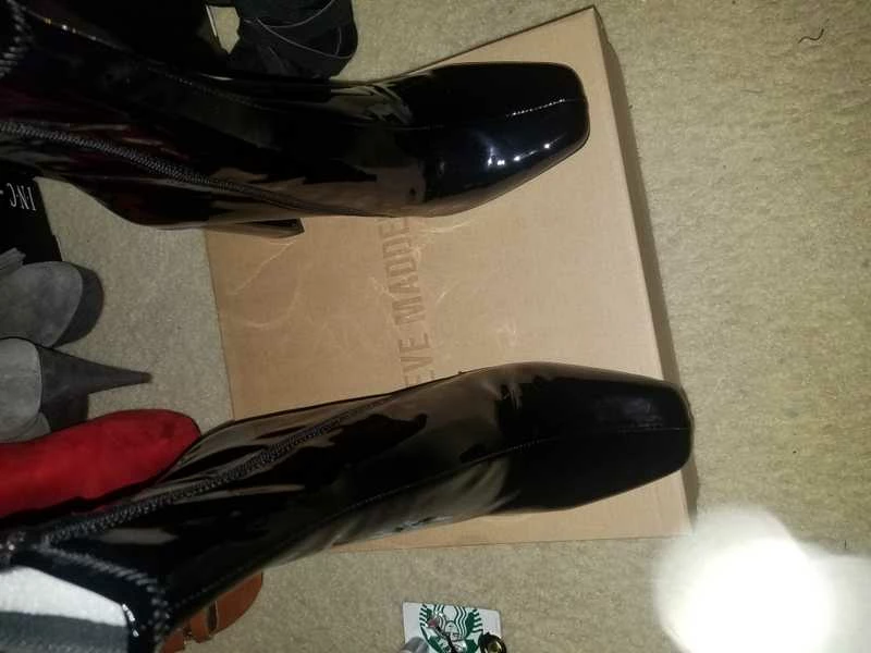 Recurate LYNDEN BLACK PATENT - SM REBOOTED RESALE