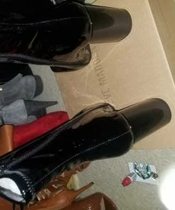 Recurate LYNDEN BLACK PATENT - SM REBOOTED RESALE