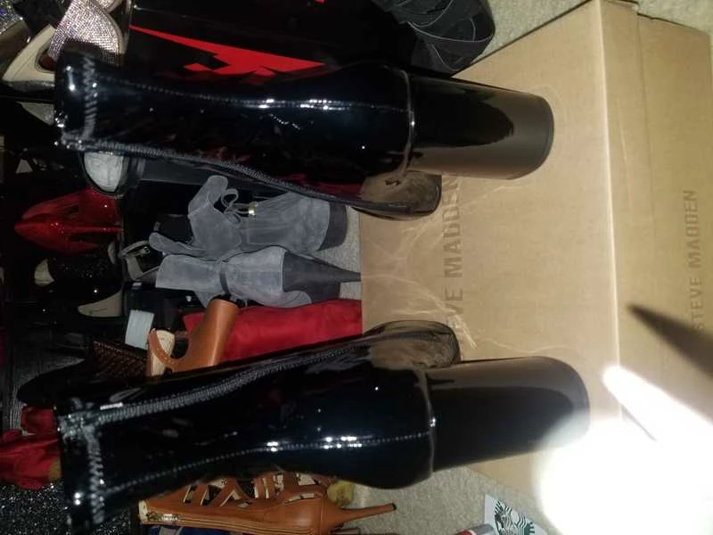 Recurate LYNDEN BLACK PATENT - SM REBOOTED RESALE