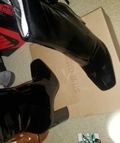 Recurate LYNDEN BLACK PATENT - SM REBOOTED RESALE