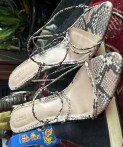 Recurate BADGIRL BEIGE SNAKE RESALE