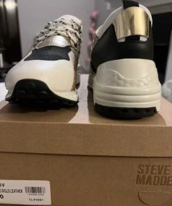 Recurate CLIFF WHITE/GOLD LEATHER - SM REBOOTED