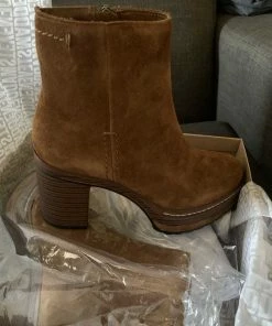 Recurate SHANIYA BROWN SUEDE - SM REBOOTED Platforms