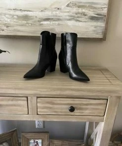 Recurate RESALE JANETTA BLACK LEATHER - SM REBOOTED