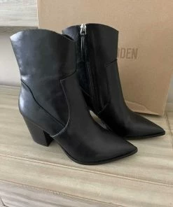 Recurate RESALE JANETTA BLACK LEATHER - SM REBOOTED