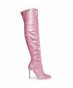 SteveMadden VIVIANNE PINK Rhinestones
