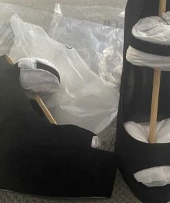 Recurate RESALE MACIE BLACK SUEDE - SM REBOOTED