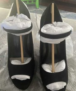 Recurate RESALE MACIE BLACK SUEDE - SM REBOOTED