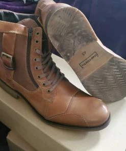 Recurate SIDETRACK COGNAC LEATHER - SM REBOOTED MEN'S