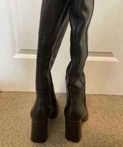 Recurate NINNY BLACK LEATHER - SM REBOOTED RESALE