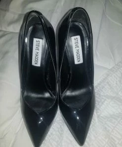 Recurate BLACK PLATFORM POINTED TOE HEEL - SM REBOOTED