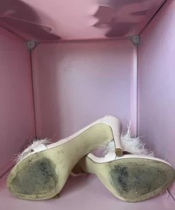 Recurate PINK SM FLUFFY STRAPPY HEEL- SM REBOOTED