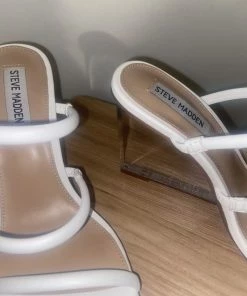 Recurate LUNETTE STRAPPY CLEAR WEDGE SANDAL - SM REBOOTED RESALE